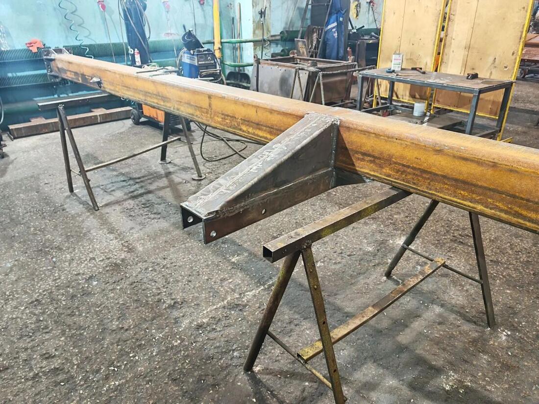 Сварка длинномерной балки